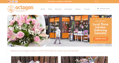 Desktop Screenshot of octagonflowers.co.uk