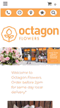 Mobile Screenshot of octagonflowers.co.uk